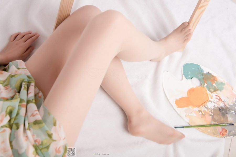 图片[33]-SSA丝社 第022期：琪琪 化身灵魂画师进口肉丝 – 速更版-美库