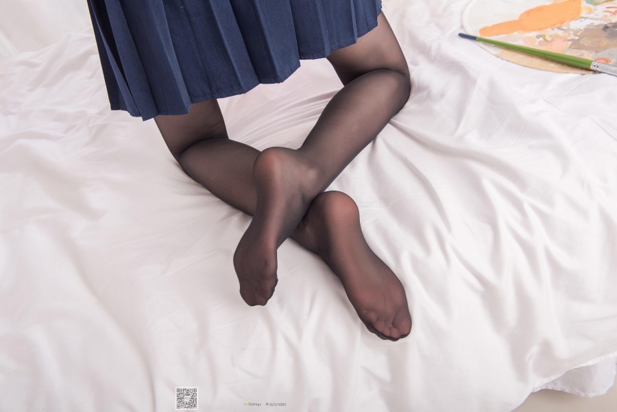 图片[57]-SSA丝社 第023期：小琪琪 笑容治愈琪琪黑色开档丝袜别样Y惑 – 速更版-美库