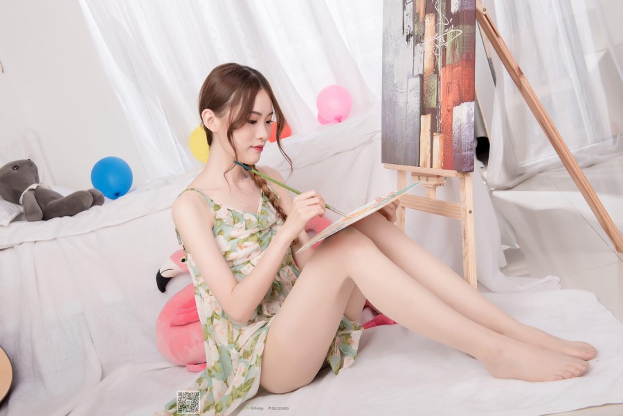 图片[83]-SSA丝社 第022期：琪琪 化身灵魂画师进口肉丝 – 速更版-美库