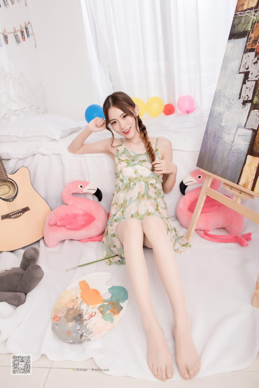 图片[85]-SSA丝社 第022期：琪琪 化身灵魂画师进口肉丝 – 速更版-美库