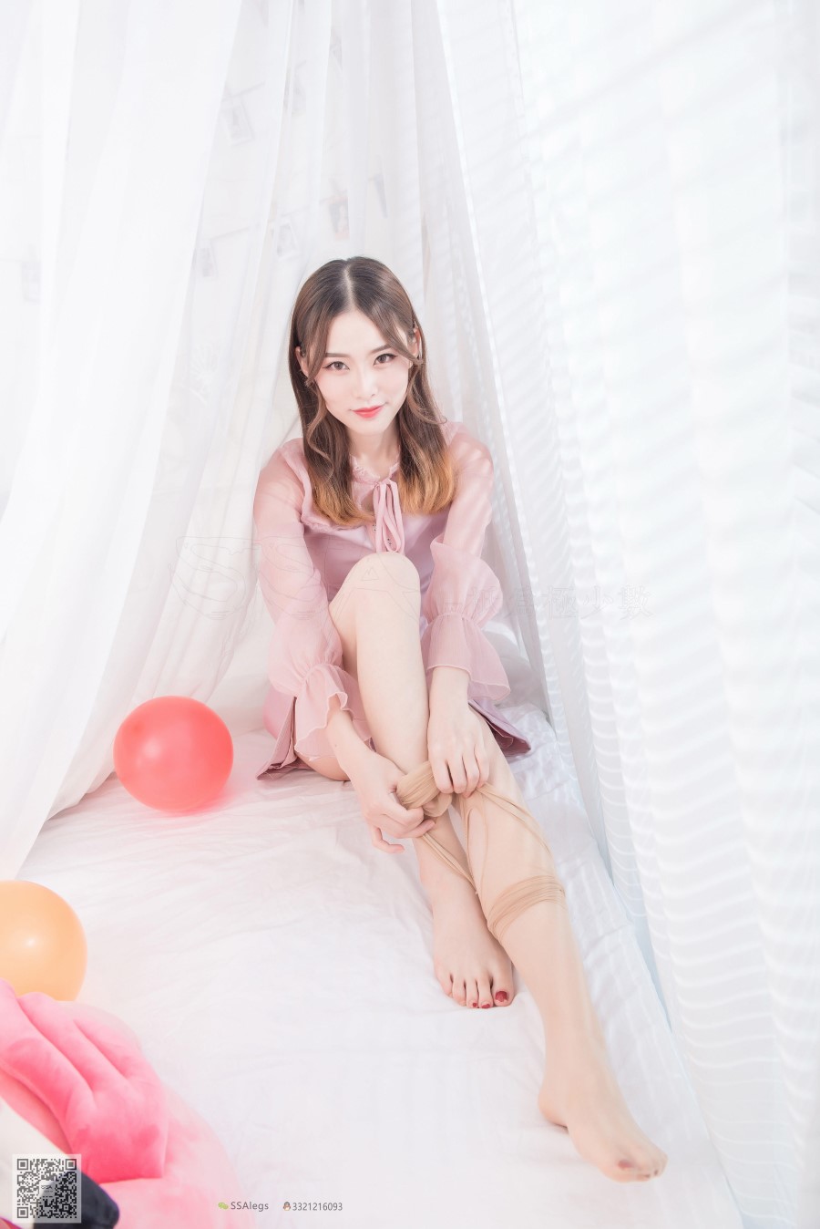 图片[9]-[SSA丝社] 027 小琪琪 肉色开档丝袜 清纯美女的Y惑 – 速更版-美库