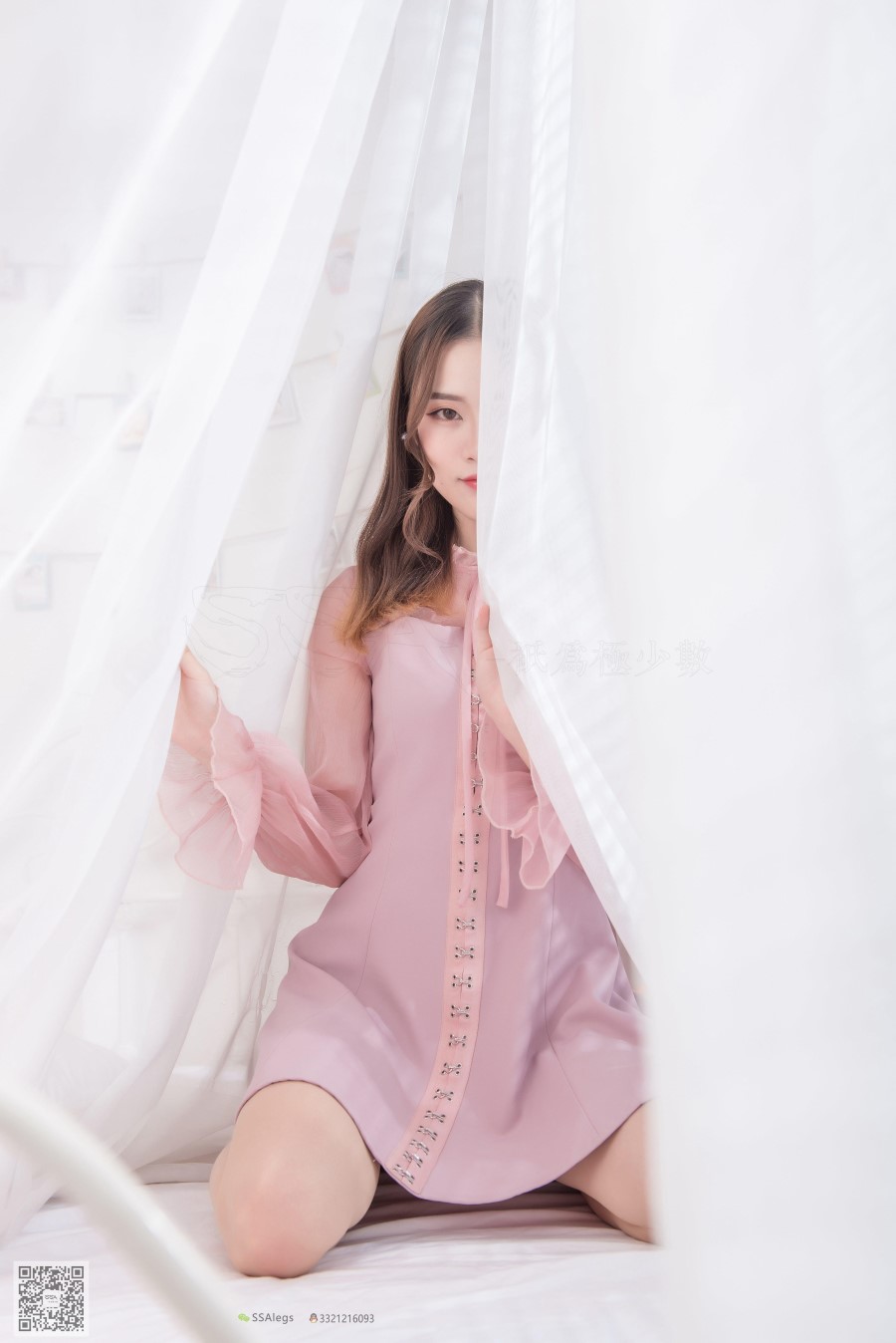 图片[52]-[SSA丝社] 027 小琪琪 肉色开档丝袜 清纯美女的Y惑 – 速更版-美库