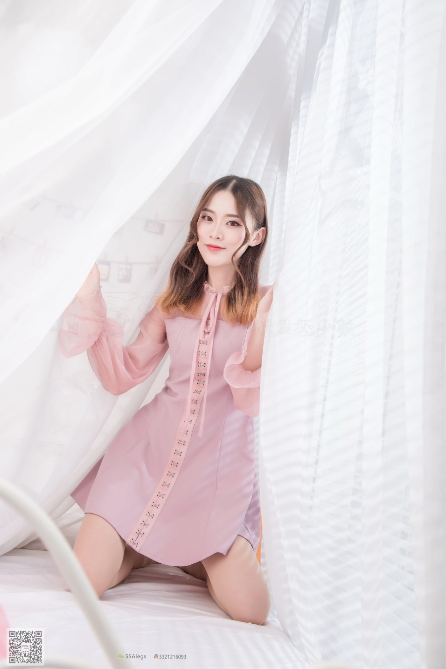 图片[53]-[SSA丝社] 027 小琪琪 肉色开档丝袜 清纯美女的Y惑 – 速更版-美库