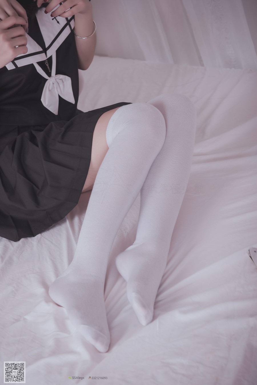 图片[52]-[SSA丝社] NO.028 青青姐妹 姐妹花的JK情 – 速更版-美库