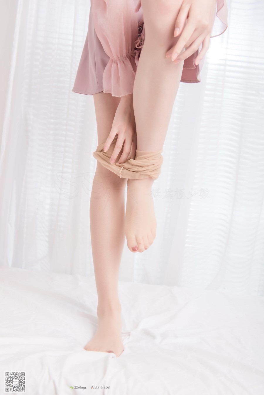 图片[96]-[SSA丝社] 027 小琪琪 肉色开档丝袜 清纯美女的Y惑 – 速更版-美库