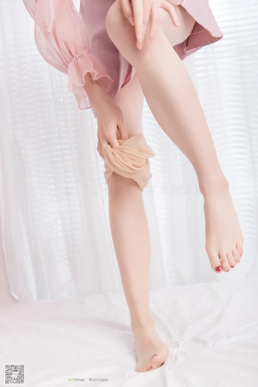 图片[97]-[SSA丝社] 027 小琪琪 肉色开档丝袜 清纯美女的Y惑 – 速更版-美库