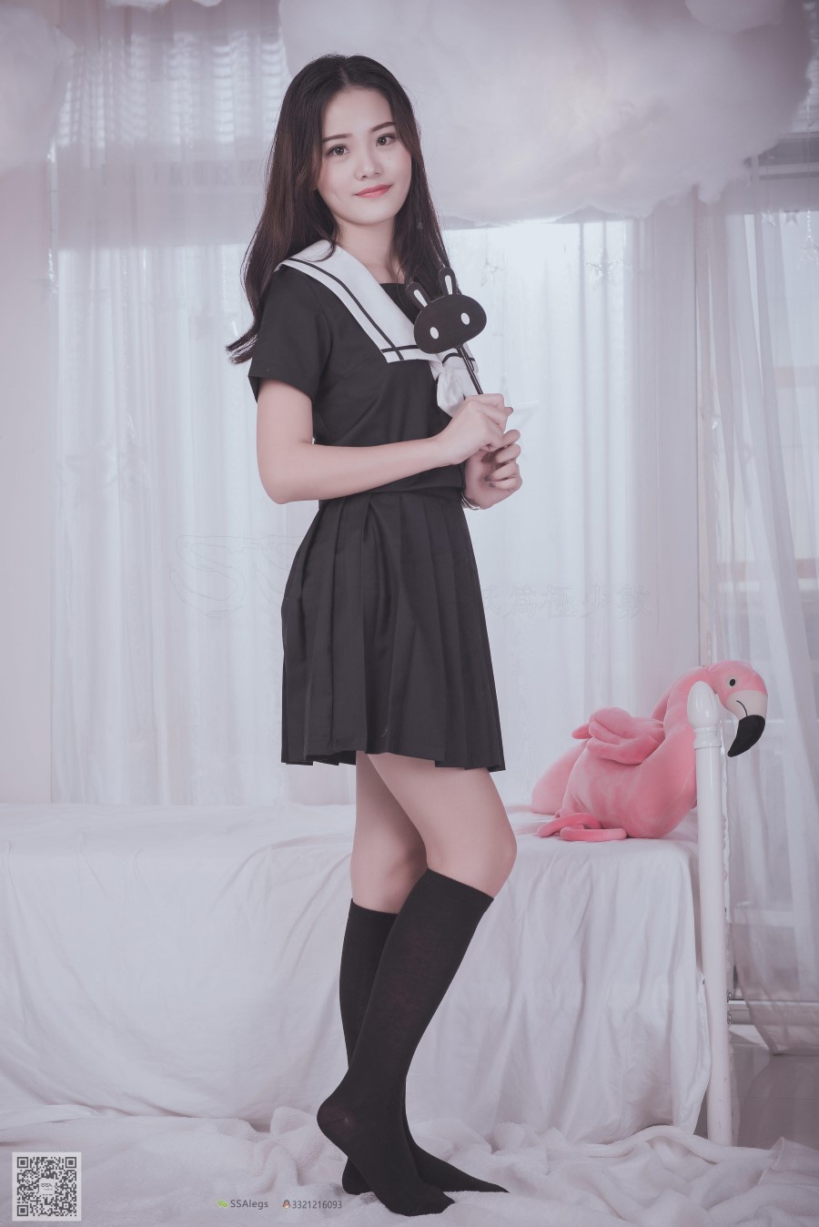 图片[76]-[SSA丝社] NO.028 青青姐妹 姐妹花的JK情 – 速更版-美库