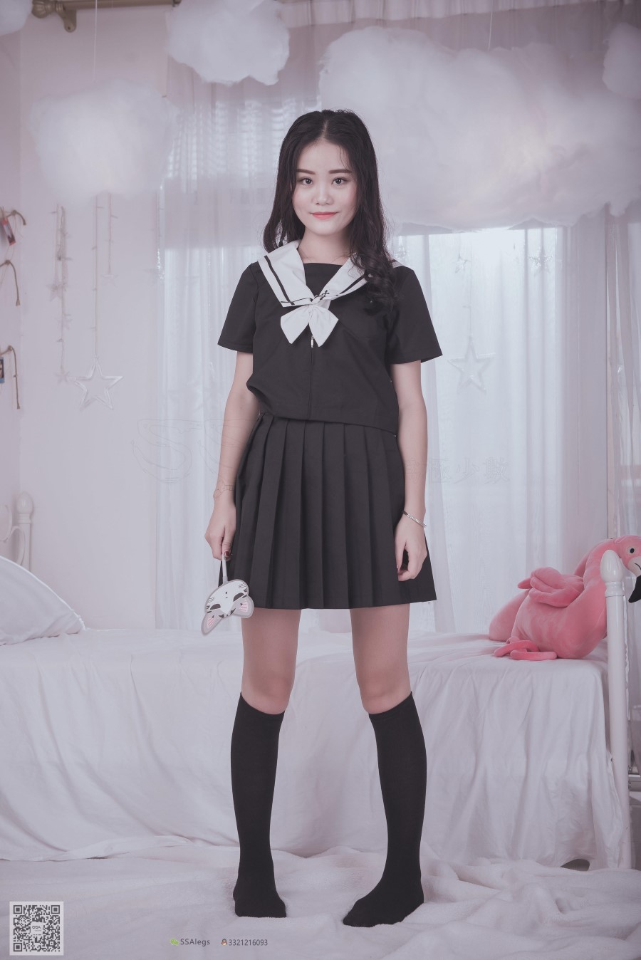 图片[78]-[SSA丝社] NO.028 青青姐妹 姐妹花的JK情 – 速更版-美库