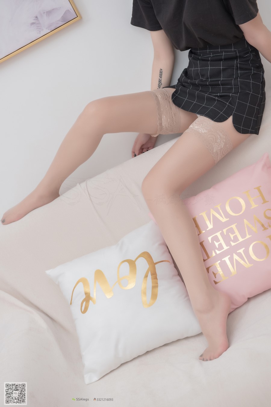 图片[36]-SSA丝社 第031期：邻家美腿 大大的长筒肉丝 – 速更版-美库