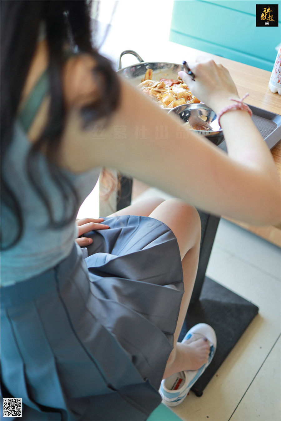 图片[46]-[丝慕GIRL]特写集 TX003 诗晴《诗晴的肉色丝足》 – 速更版-美库