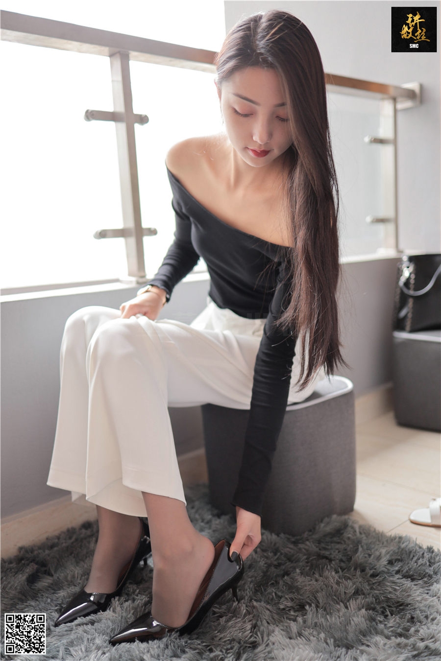 图片[16]-[丝慕GIRL]特写集 TX004 诗晴《诗晴的肉色丝足》 – 速更版-美库