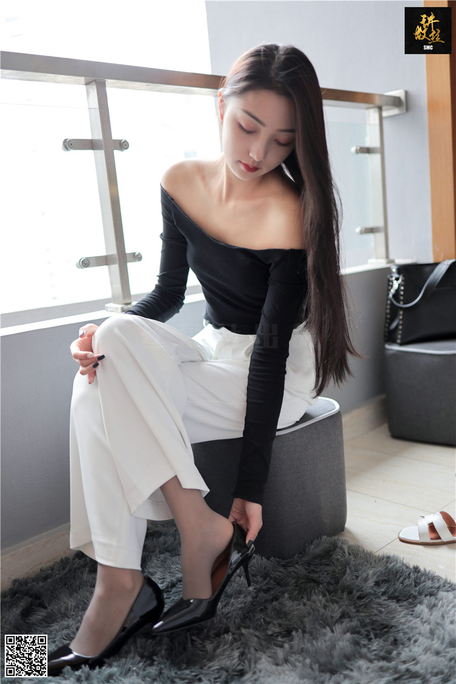 图片[17]-[丝慕GIRL]特写集 TX004 诗晴《诗晴的肉色丝足》 – 速更版-美库