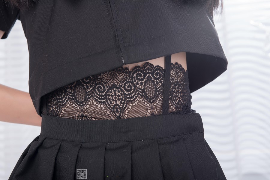 图片[92]-SSA丝社 第037期：丽萍的JK制服黑色长筒 – 速更版-美库