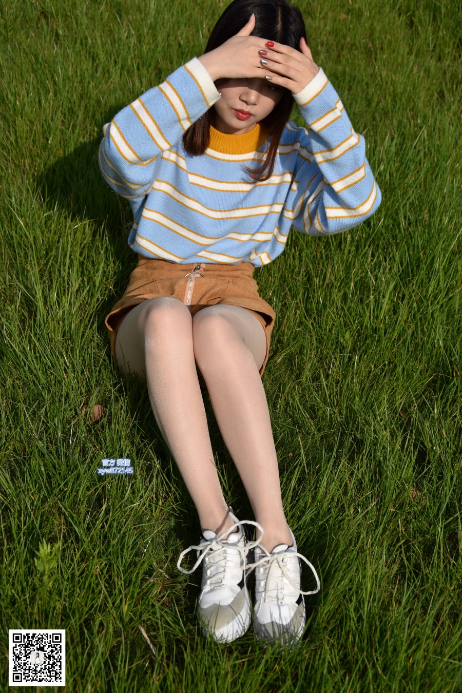 图片[12]-[大生模拍] No.018 欣欣-青青芳草地 悠悠丝袜情 在线浏览 – 速更版-美库