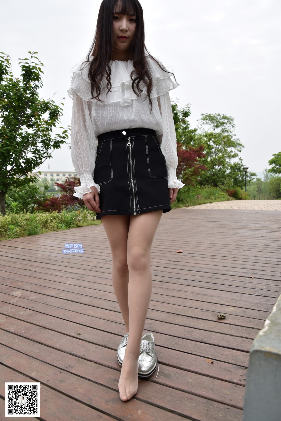 图片[100]-[大生模拍] No.015 琦琦-公园里的短裙肉丝 在线浏览 – 速更版-美库