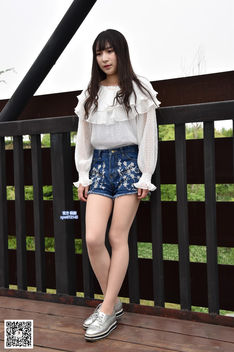 图片[105]-[大生模拍] No.015 琦琦-公园里的短裙肉丝 在线浏览 – 速更版-美库