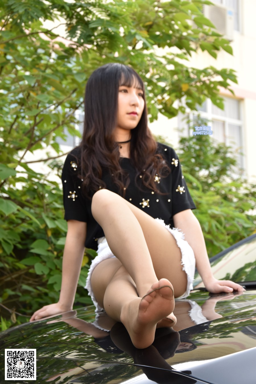 图片[109]-[大生模拍] No.017 琦琦-香车遇上迷情咖啡丝 在线浏览 – 速更版-美库