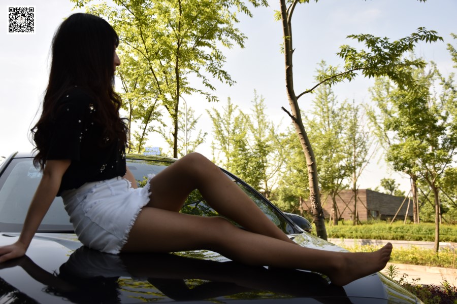 图片[110]-[大生模拍] No.017 琦琦-香车遇上迷情咖啡丝 在线浏览 – 速更版-美库