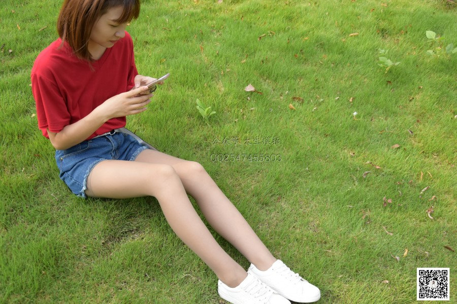 图片[8]-[大生模拍] No.030 圆圆-草地小妖精 在线浏览 – 速更版-美库