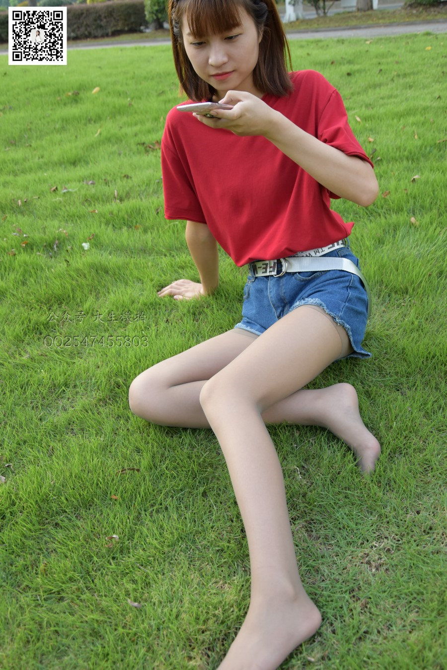 图片[35]-[大生模拍] No.030 圆圆-草地小妖精 在线浏览 – 速更版-美库
