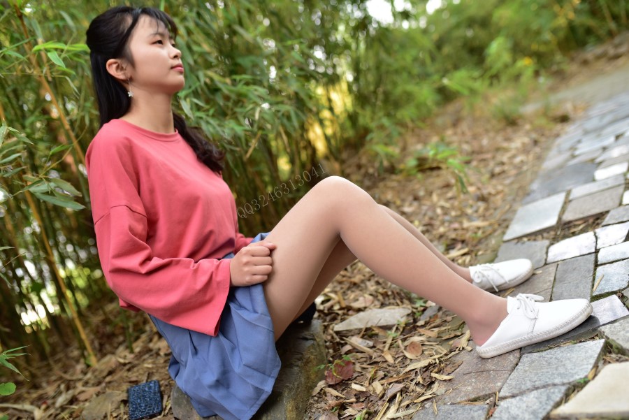 图片[12]-[大生模拍] No.035 晶晶-小清新肉丝 在线浏览 – 速更版-美库