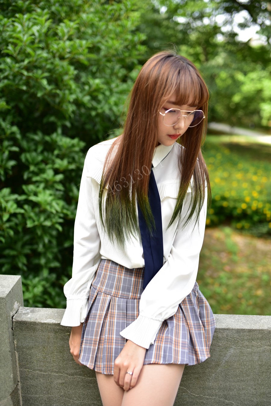 图片[9]-[大生模拍] No.036 小蕊 苏格兰情调小短裙 在线浏览 – 速更版-美库