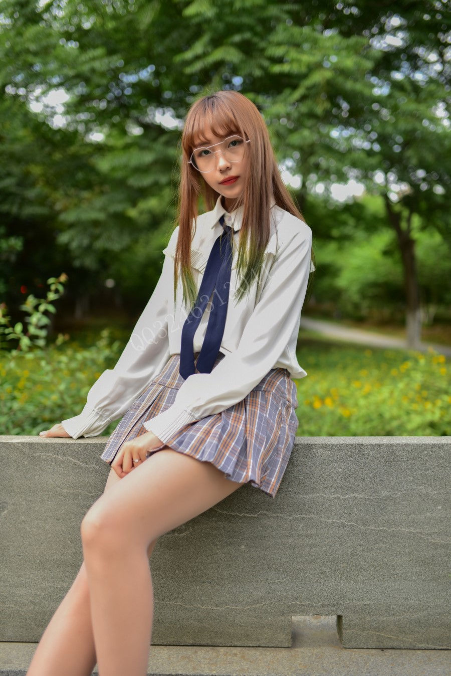 图片[14]-[大生模拍] No.036 小蕊 苏格兰情调小短裙 在线浏览 – 速更版-美库