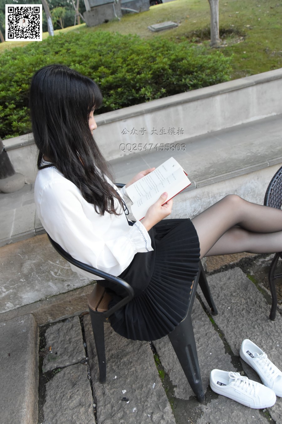 图片[41]-[大生模拍] No.041 嘉嘉-书中自有黑丝袜 在线浏览 – 速更版-美库