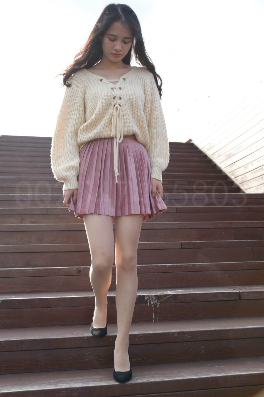 图片[9]-[大生模拍] No.045 嘉嘉-超薄肉丝 在线浏览 – 速更版-美库