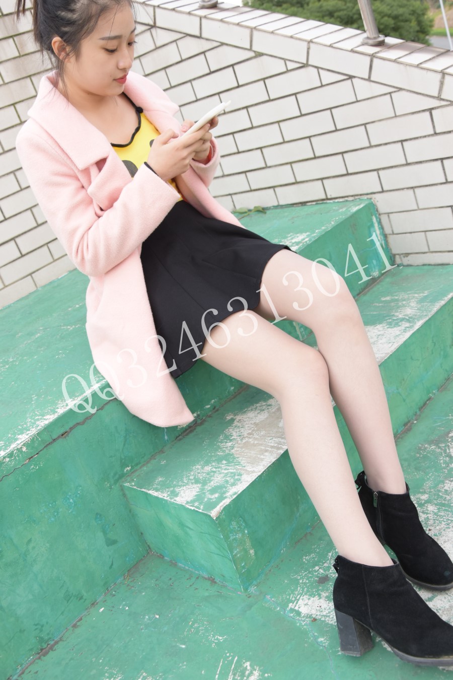 图片[16]-[大生模拍] No.047 君君-冬日暖丝 在线浏览 – 速更版-美库