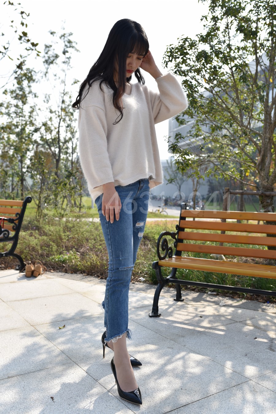 图片[23]-[大生模拍] No.046 嘉嘉-裤内有丝 在线浏览 – 速更版-美库