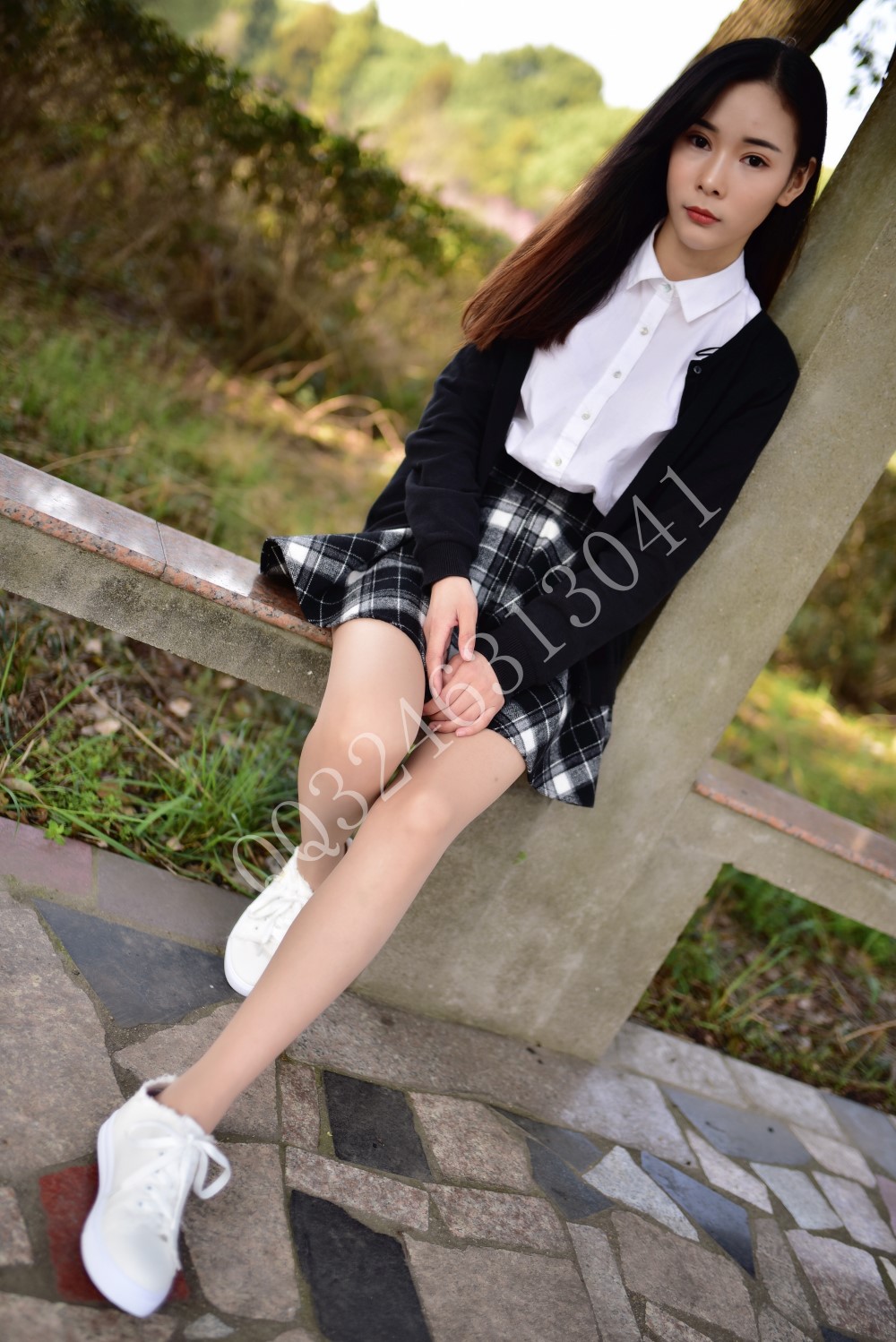 图片[9]-[大生模拍] No.054 婉儿-逛公园 在线浏览 – 速更版-美库