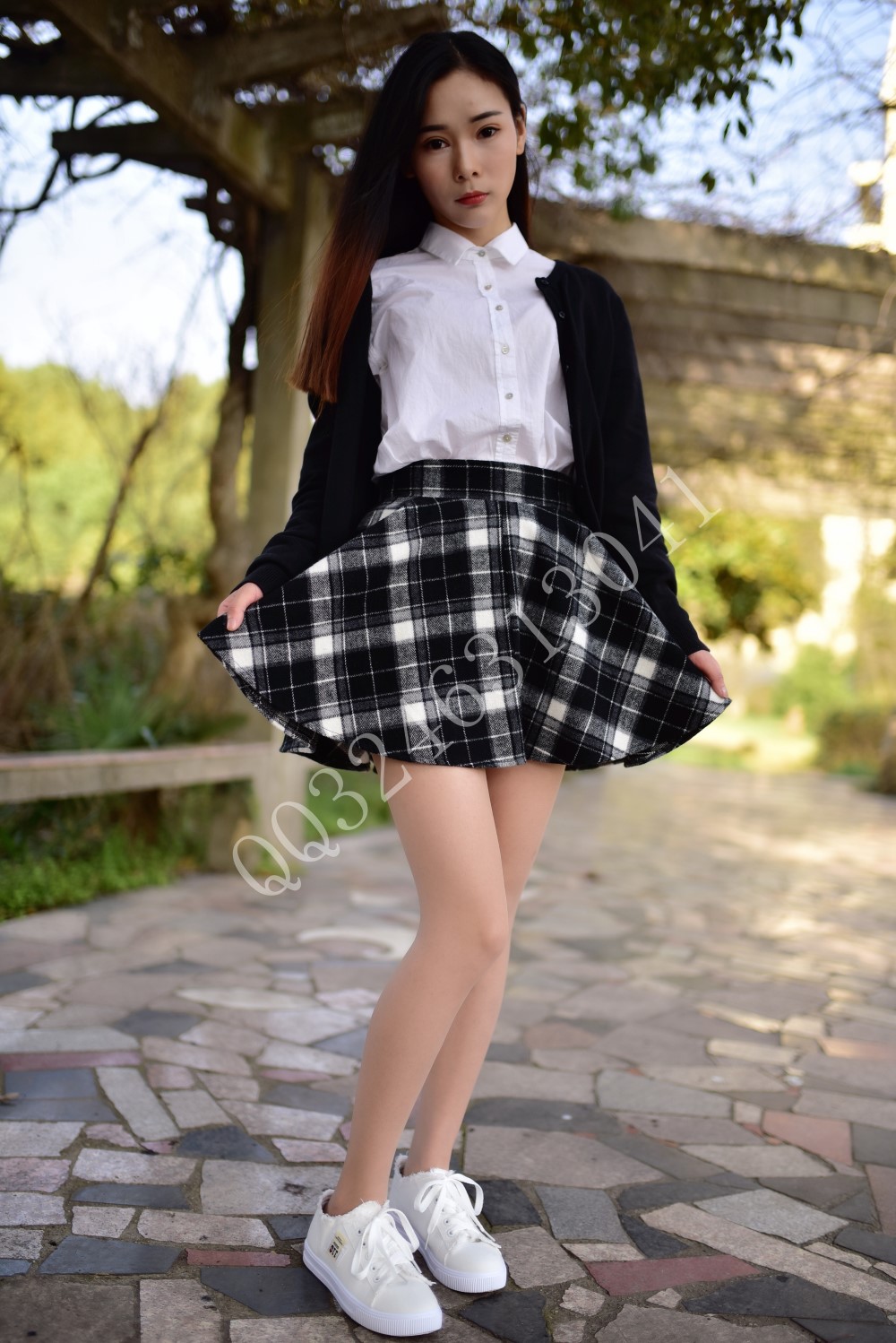 图片[13]-[大生模拍] No.054 婉儿-逛公园 在线浏览 – 速更版-美库