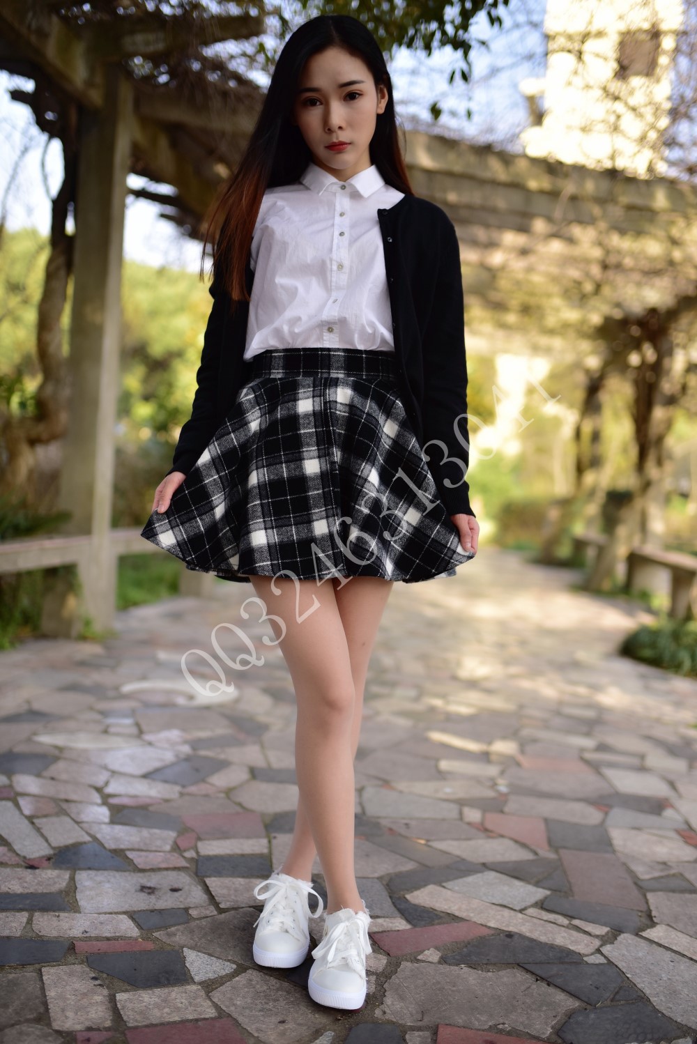 图片[14]-[大生模拍] No.054 婉儿-逛公园 在线浏览 – 速更版-美库