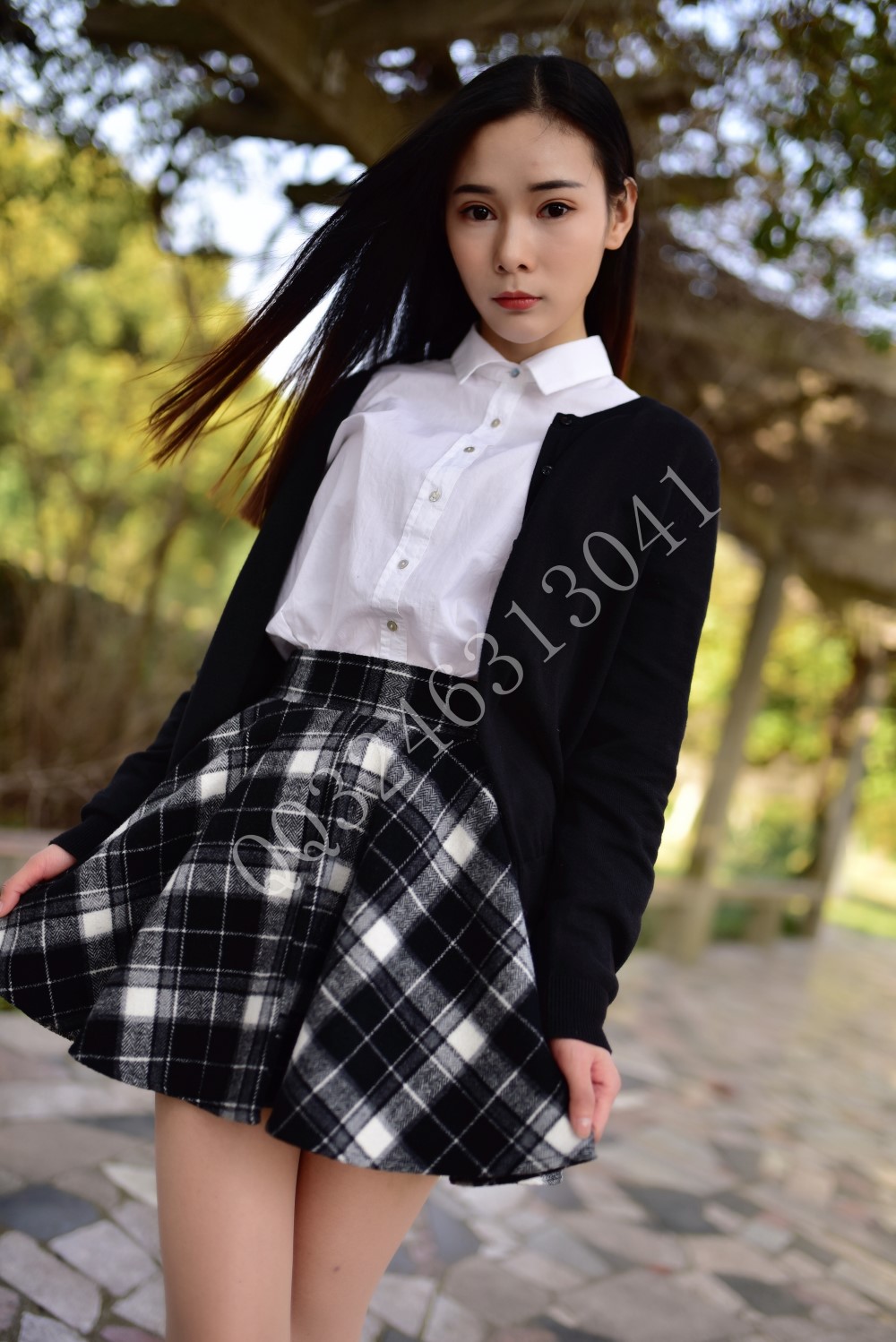 图片[16]-[大生模拍] No.054 婉儿-逛公园 在线浏览 – 速更版-美库