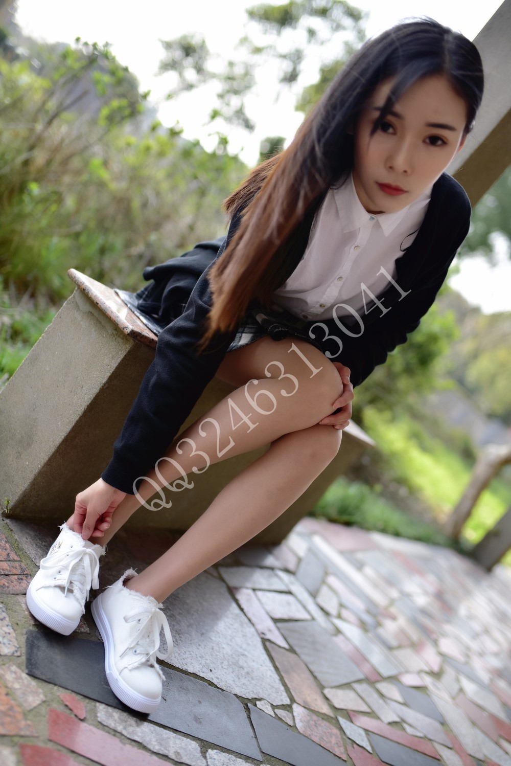 图片[26]-[大生模拍] No.054 婉儿-逛公园 在线浏览 – 速更版-美库