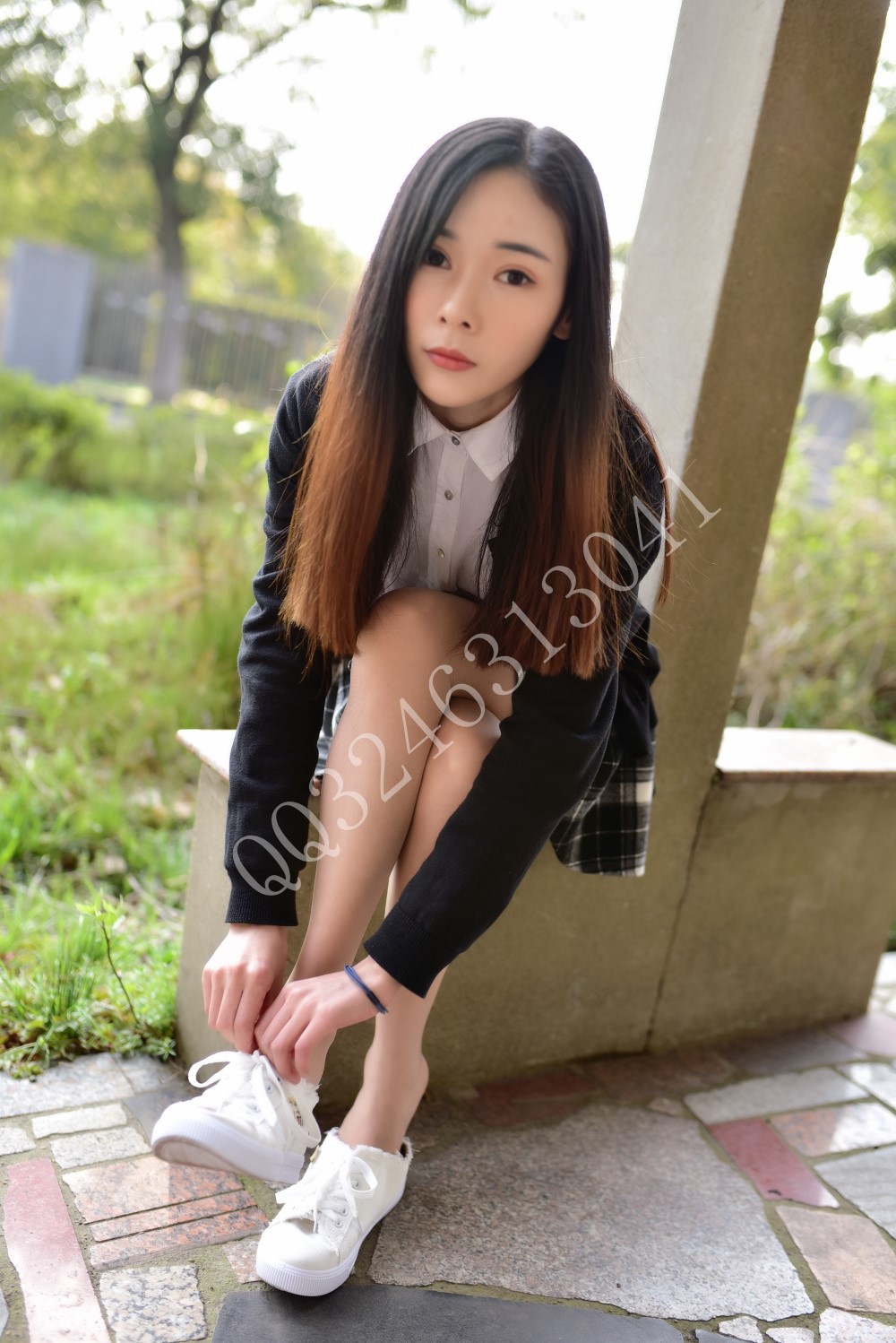 图片[37]-[大生模拍] No.054 婉儿-逛公园 在线浏览 – 速更版-美库