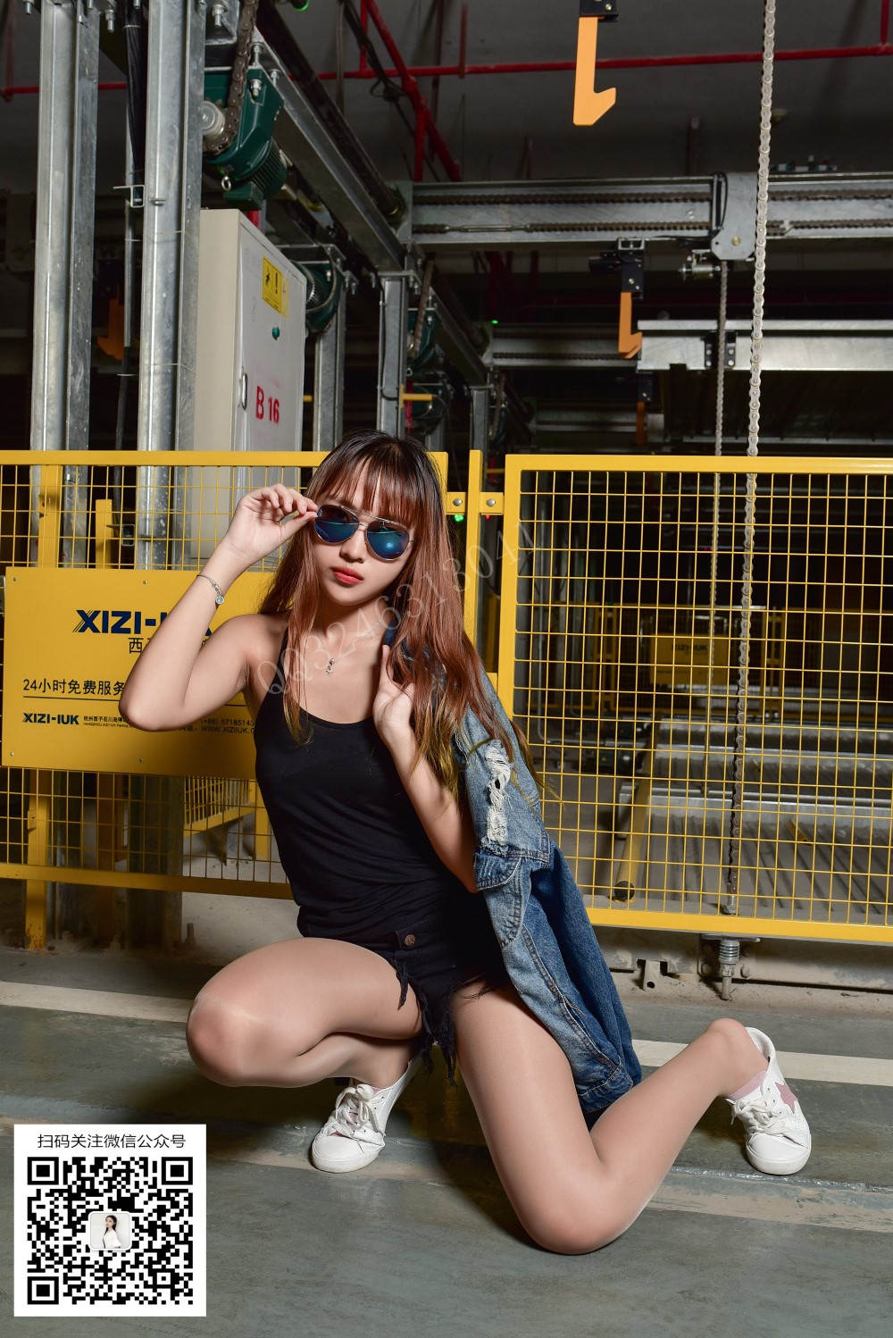 图片[17]-[大生模拍] No.080 小蕊 地下车库美丝 在线浏览 – 速更版-美库