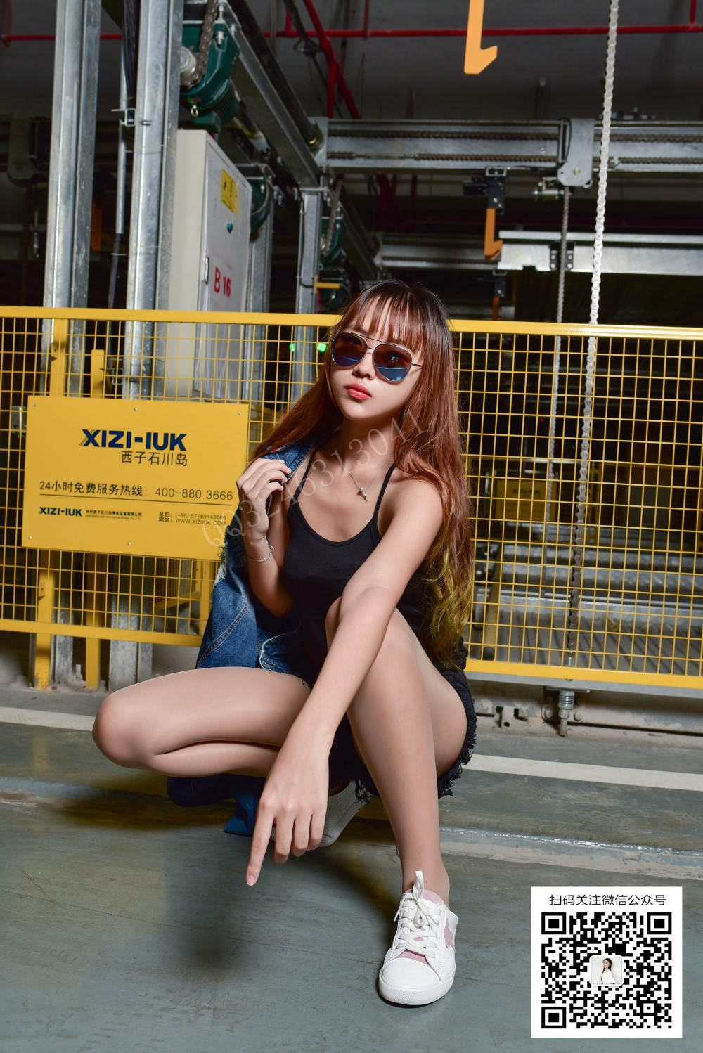 图片[19]-[大生模拍] No.080 小蕊 地下车库美丝 在线浏览 – 速更版-美库