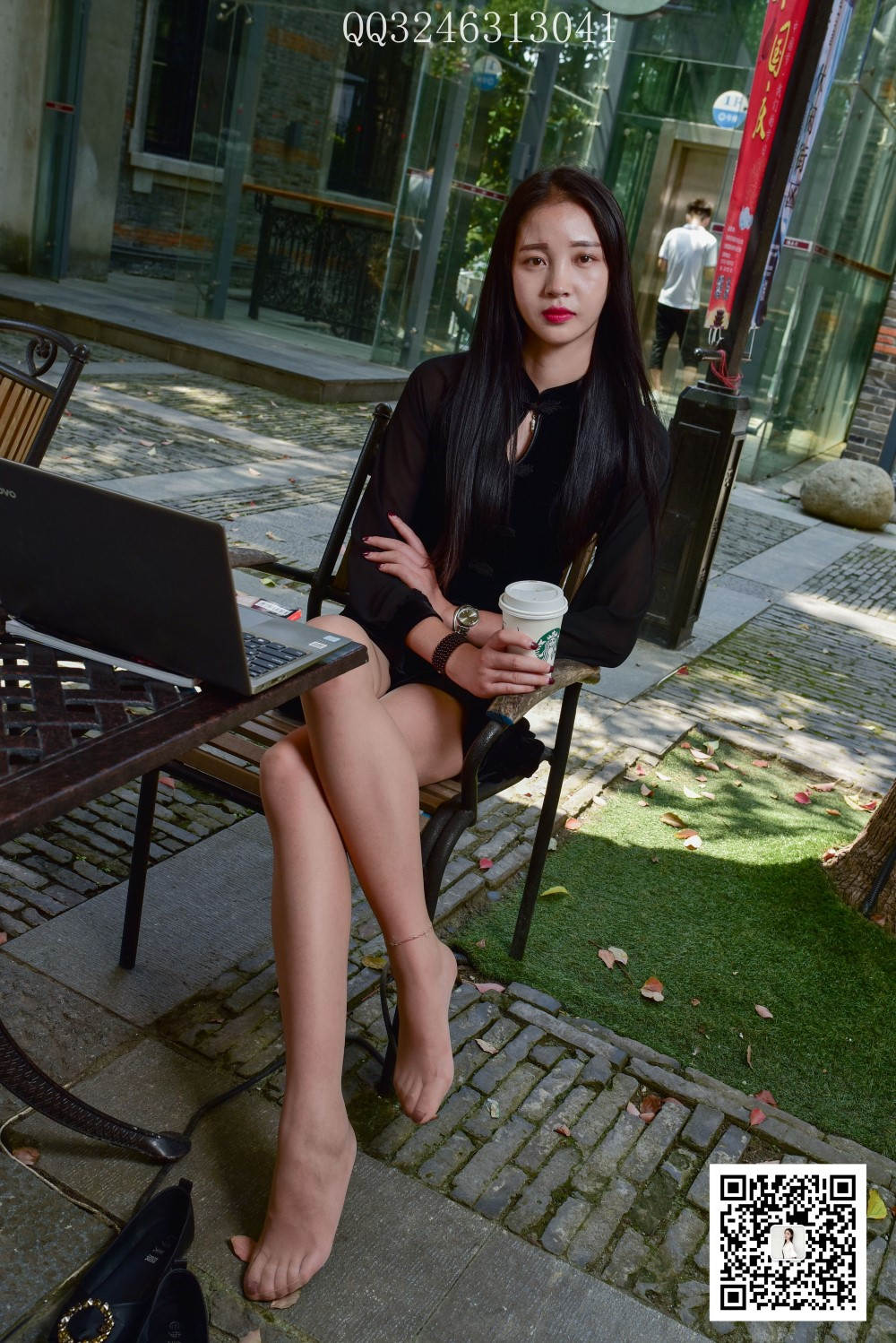 图片[18]-[大生模拍] No.081 小梅-星巴克门口秀肉丝 在线浏览 – 速更版-美库