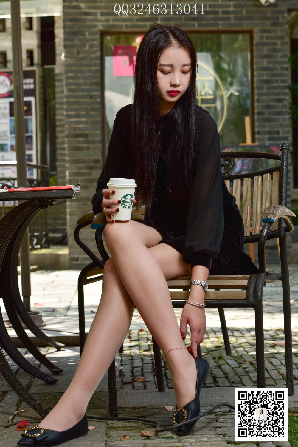 图片[46]-[大生模拍] No.081 小梅-星巴克门口秀肉丝 在线浏览 – 速更版-美库