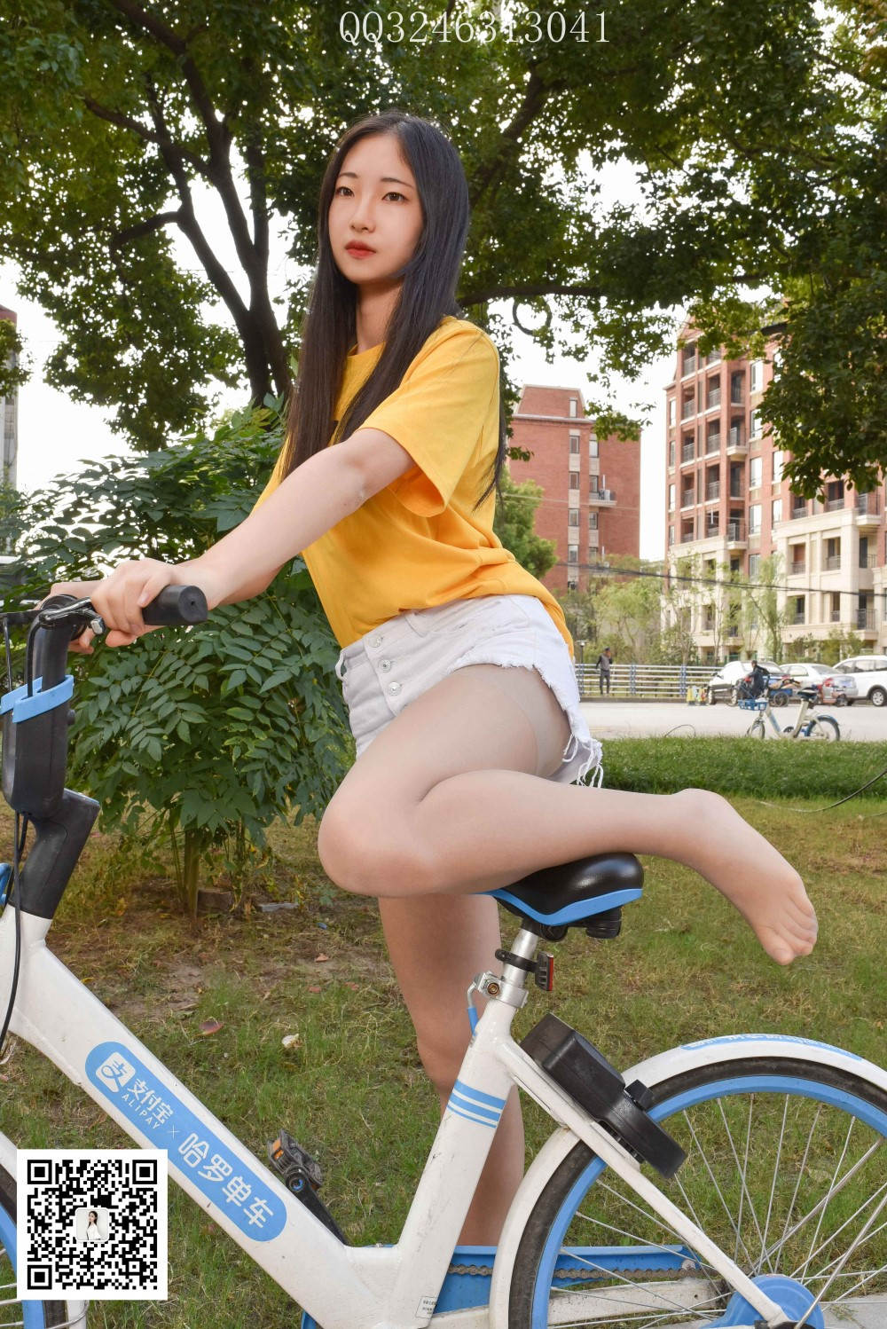 图片[23]-[大生模拍] No.093 肉丝单车 在线浏览 – 速更版-美库