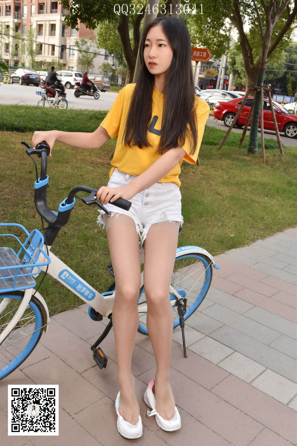 图片[28]-[大生模拍] No.093 肉丝单车 在线浏览 – 速更版-美库