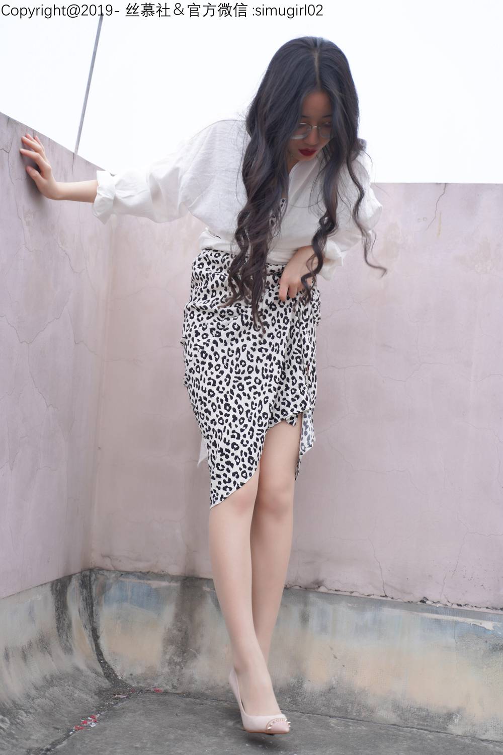 图片[38]-[丝慕GIRL]SM015期 模特：双双 天天一元《双双的豹纹吊带裙》 在线浏览 – 速更版-美库