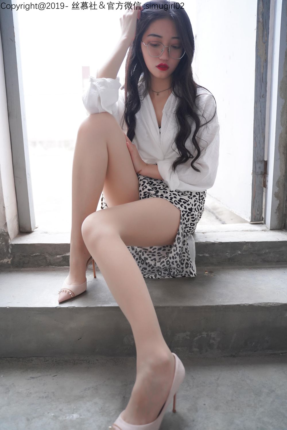 图片[52]-[丝慕GIRL]SM015期 模特：双双 天天一元《双双的豹纹吊带裙》 在线浏览 – 速更版-美库