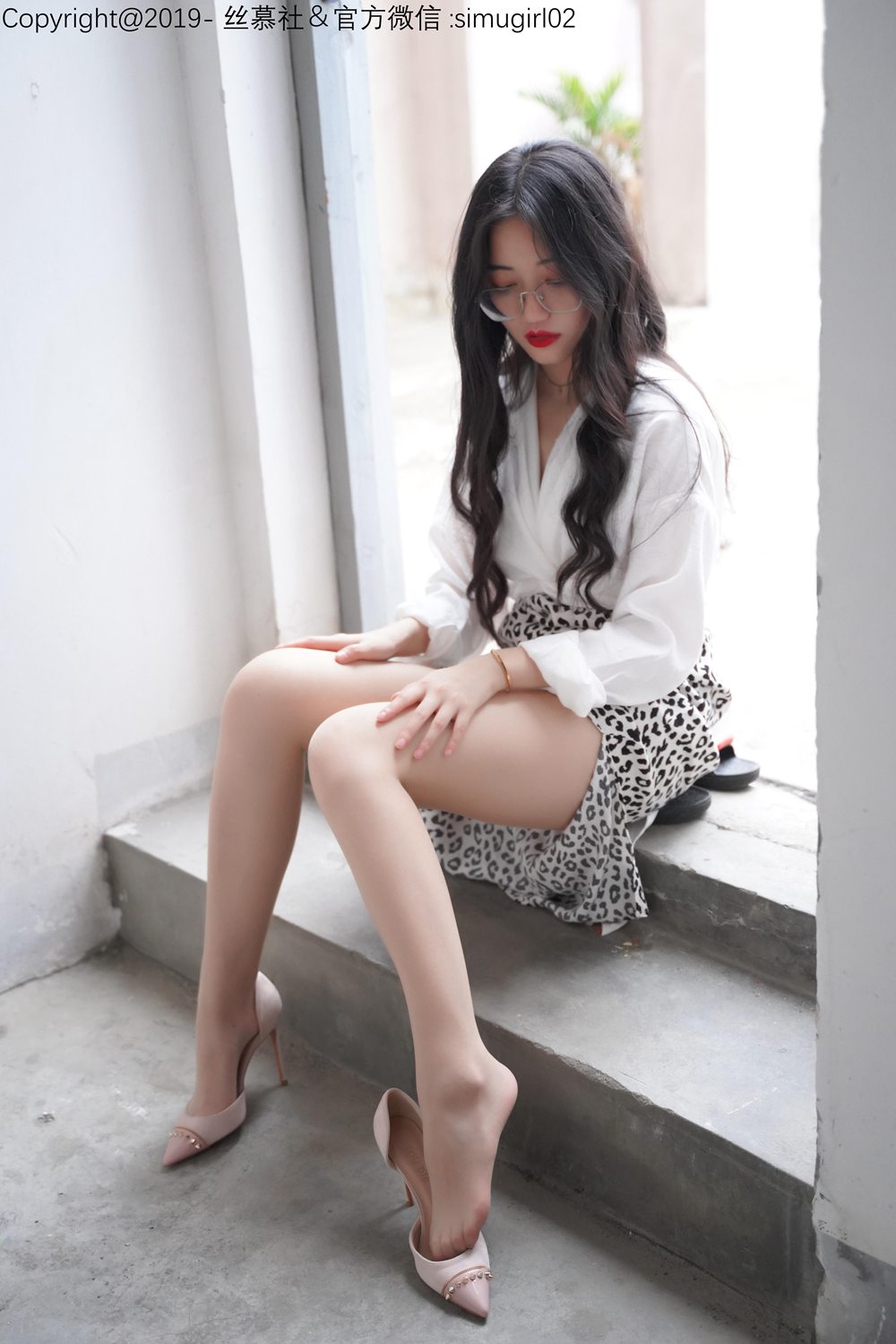 图片[57]-[丝慕GIRL]SM015期 模特：双双 天天一元《双双的豹纹吊带裙》 在线浏览 – 速更版-美库