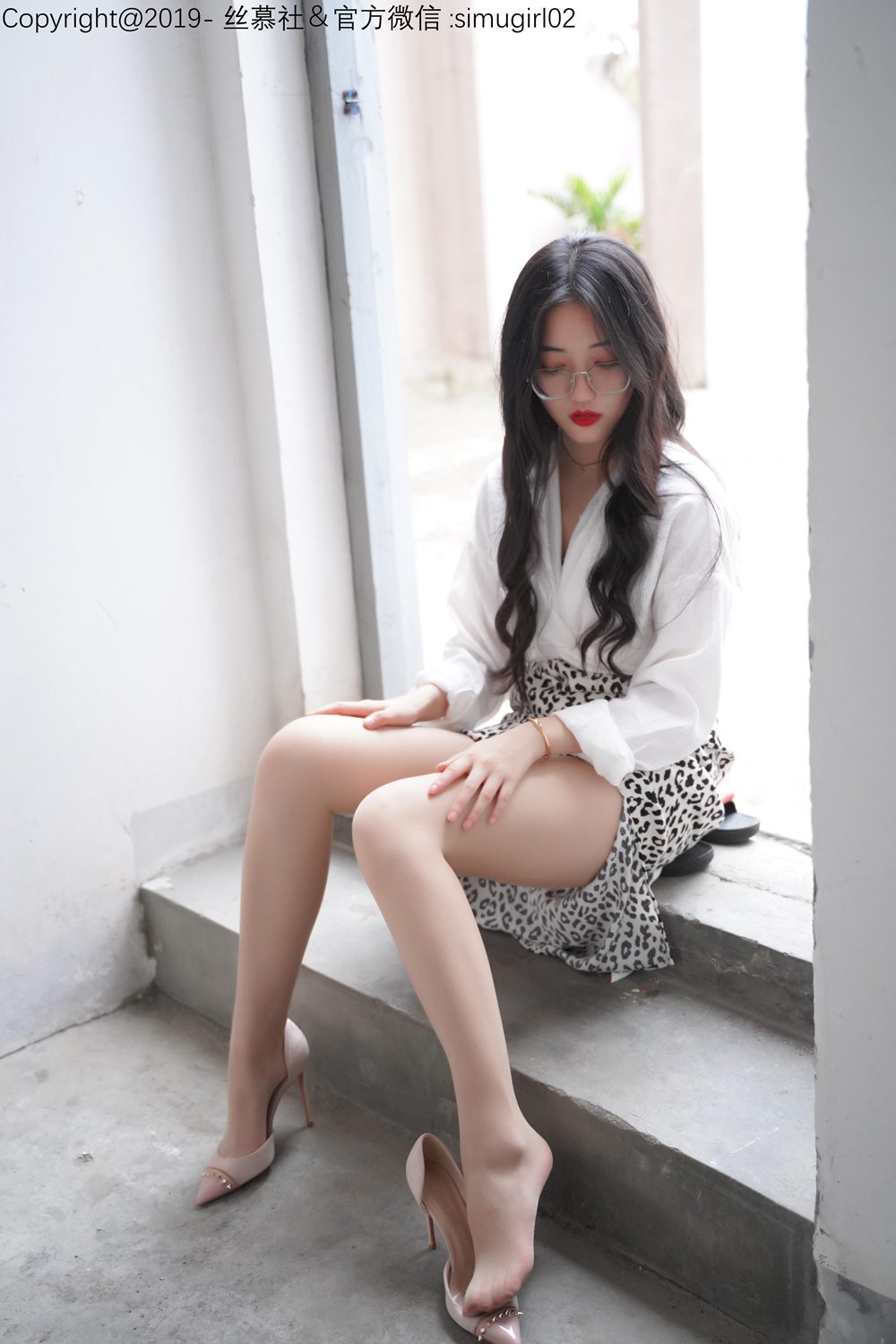 图片[58]-[丝慕GIRL]SM015期 模特：双双 天天一元《双双的豹纹吊带裙》 在线浏览 – 速更版-美库