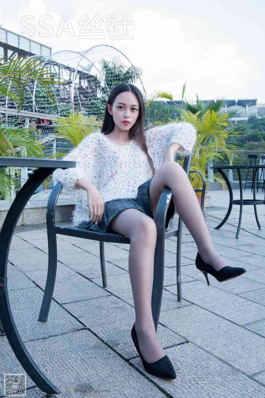 图片[18]-[SSA丝社] NO.062 西西-美丽冻人西西街拍灰丝 在线浏览 – 速更版-美库