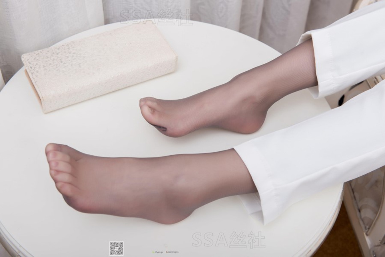 图片[19]-[SSA丝社] NO.065 大大 白色职业装裤里丝 在线浏览 – 速更版-美库