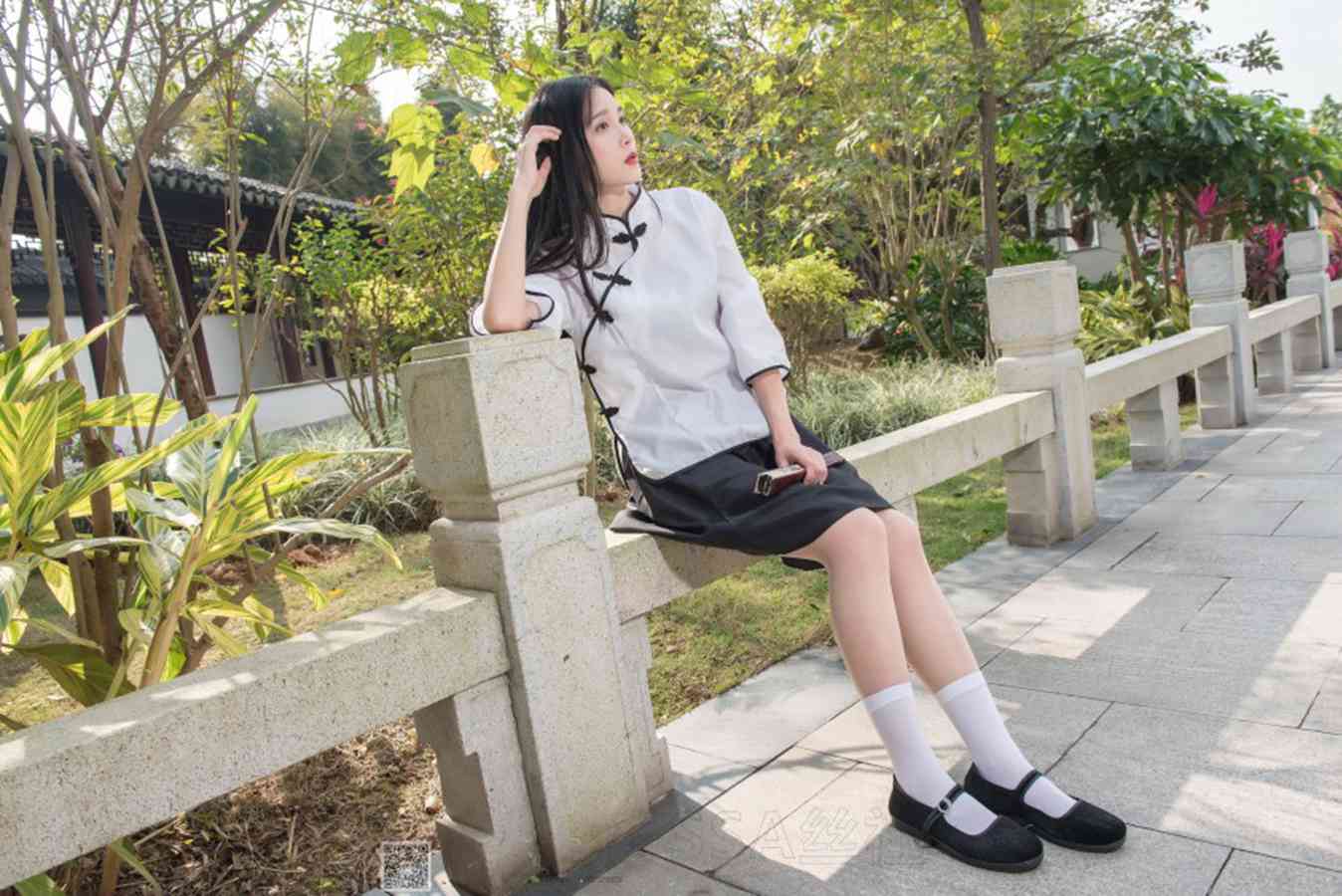 图片[8]-[SSA丝社] NO.068 丽萍 冬日的民国学妹穿进口肉丝 在线浏览 – 速更版-美库